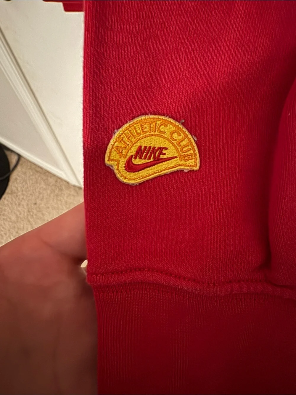 Nike vibrant red